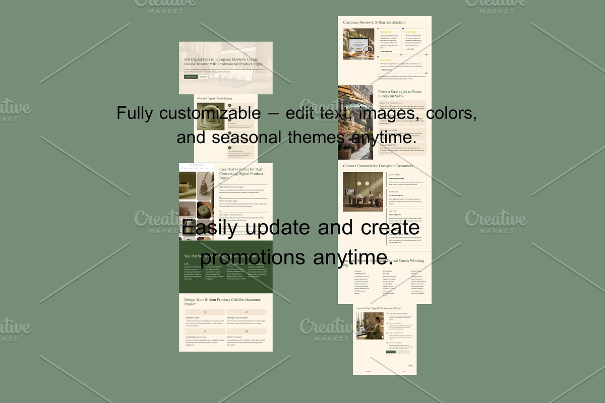 Custom website Design in 24 Hr., a Landing Page Template by Opor (Photo 4 of 7)