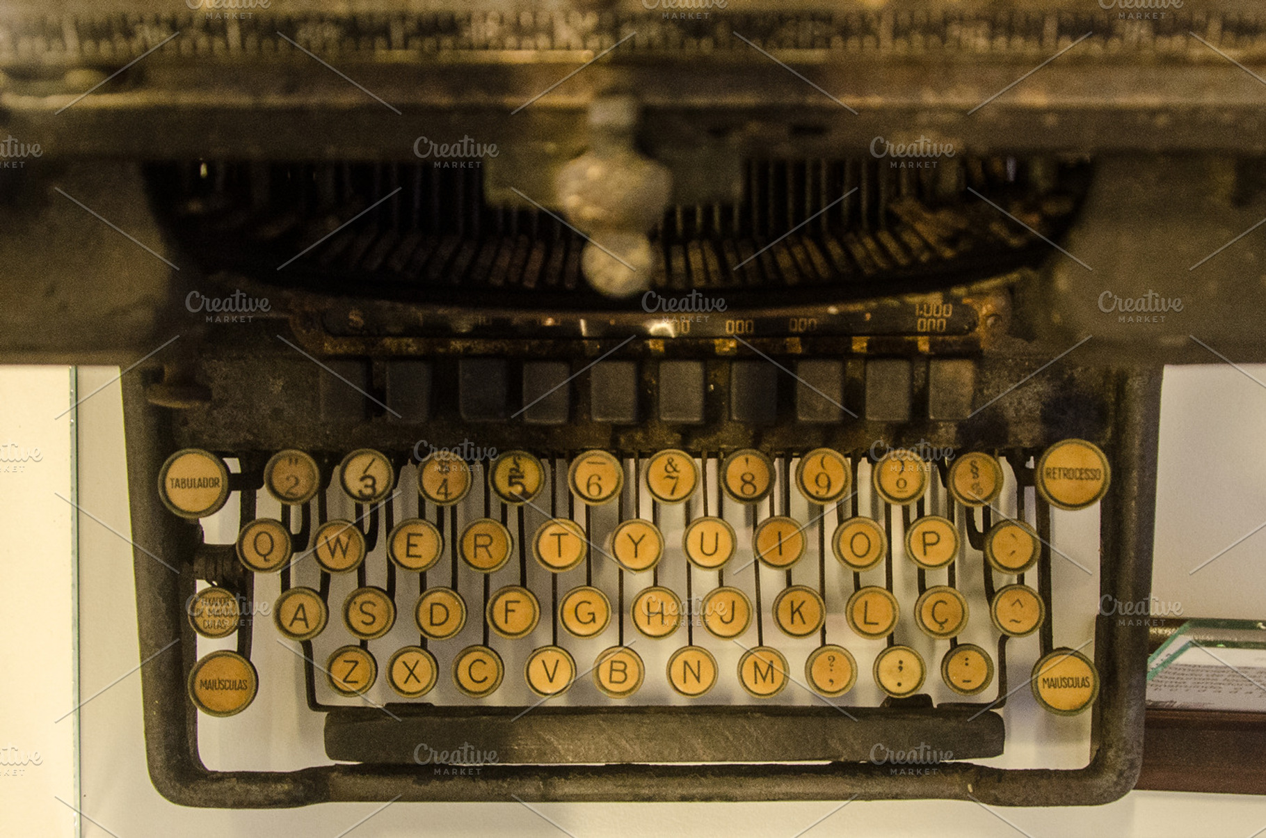 Old Typewriter Stock Picture