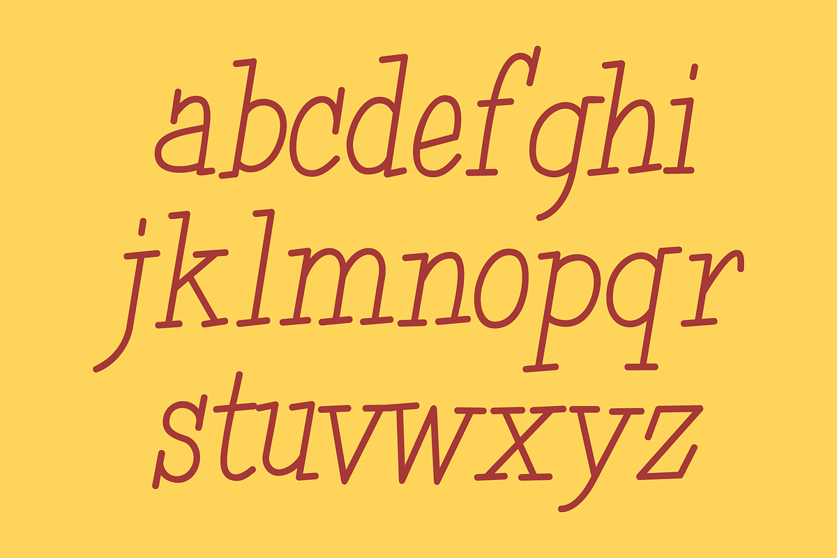 Simple Serif - Hand Lettered Fonts, a Script Font by GG Design (Photo 4 of 16)