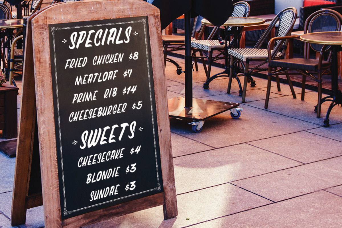 Fried Chicken Typeface preview 2