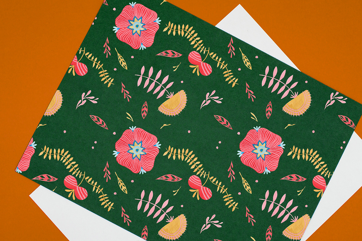 Clear floral ornament, a Decorative Illustration by Folkheart (Photo 10 of 11)