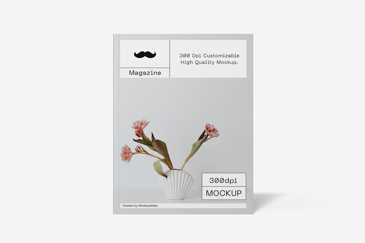 US Letter Magazine Mockup, a Books & Magazine Mockup by Mockupdaddy (Photo 5 of 18)
