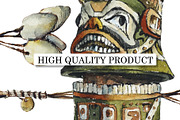 North American Indians. Alaska., an Object Illustration by Budogoshch (Thumbnail 3 of 7)