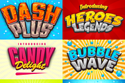 Game Logo Text Effect Styles Bundle, a Layer Style Add-On by DesignFathoms (Thumbnail 1 of 23)