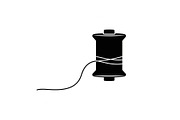 Sewing Thread Spool Silhouette, a Graphic by hafijul (Thumbnail 7 of 11)