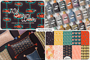Retro Pattern Library 80% OFF, a Pattern Graphic by angelainthefields (Thumbnail 23 of 25)