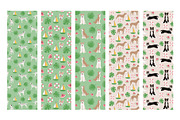 Funny colourful summer dog patterns, a Pattern Graphic by RevolutionizZed (Thumbnail 9 of 9)