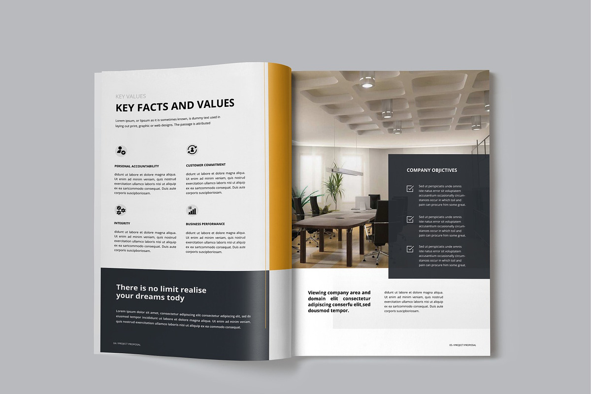 Business Proposal Brochure Template, a Brochure Template by New Lines (Photo 5 of 6)