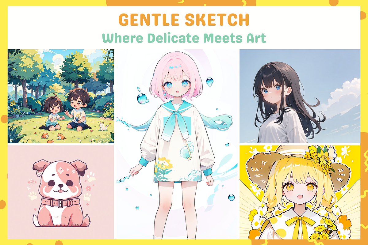 Procreate Cute Soft Brushes, a Brush Add-On by nikiartcorner (Photo 6 of 9)