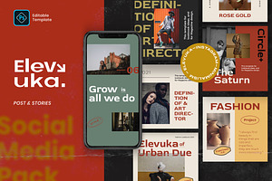 Elevuka - Brand Instagram Pack