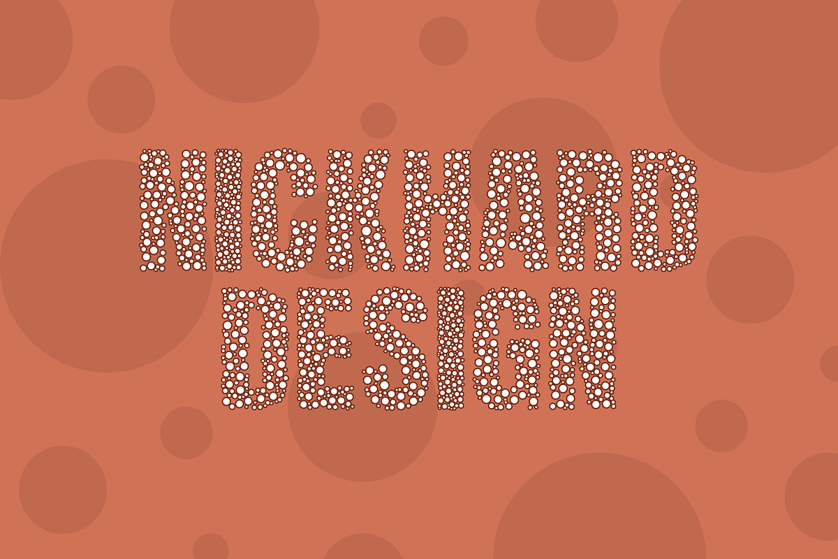 Font Polkanote, a Slab Serif Font by Nickhard (Photo 6 of 6)