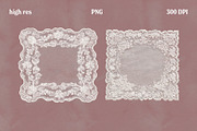 Vintage Fabric Doilies Bundle PNG, an Object Graphic by Marie T (Thumbnail 22 of 24)