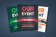 Our Event Flyer PSD Template, a Flyer Template by M K GRAPHICS (Thumbnail 5 of 6)