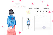 Love Story, a Decorative Illustration by Knysh Ksenya (Thumbnail 7 of 13)