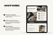 Course Sales Page Canva, a Landing Page Template by Studio Suvelle (Thumbnail 6 of 7)