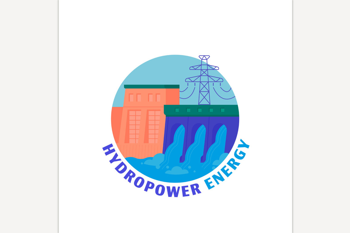 Hydroelectric power station icon., an Outline Icon by Anna's Shop ...