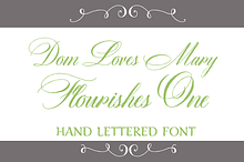 Sale-Dom Loves Mary Flourishes One