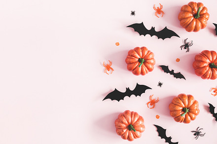 Halloween background stock photo containing halloween and pumpkin, a Holiday Photo by Flaffy