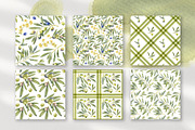 Olive Branches Watercolor Clipart, a Food Illustration by YarovaArt (Thumbnail 11 of 28)