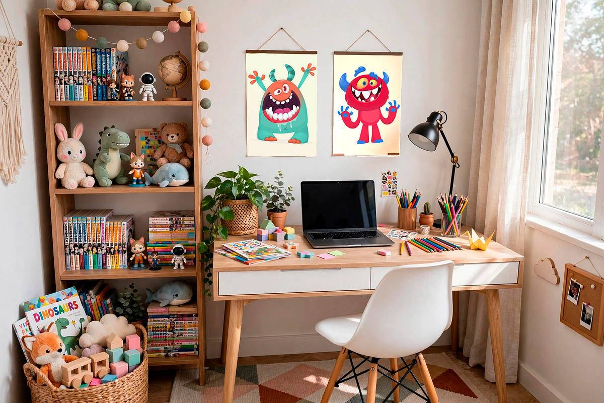 Monster Pack - 135 Cute Monsters, a Decorative Illustration by D R A W K M A N (Photo 19 of 30)