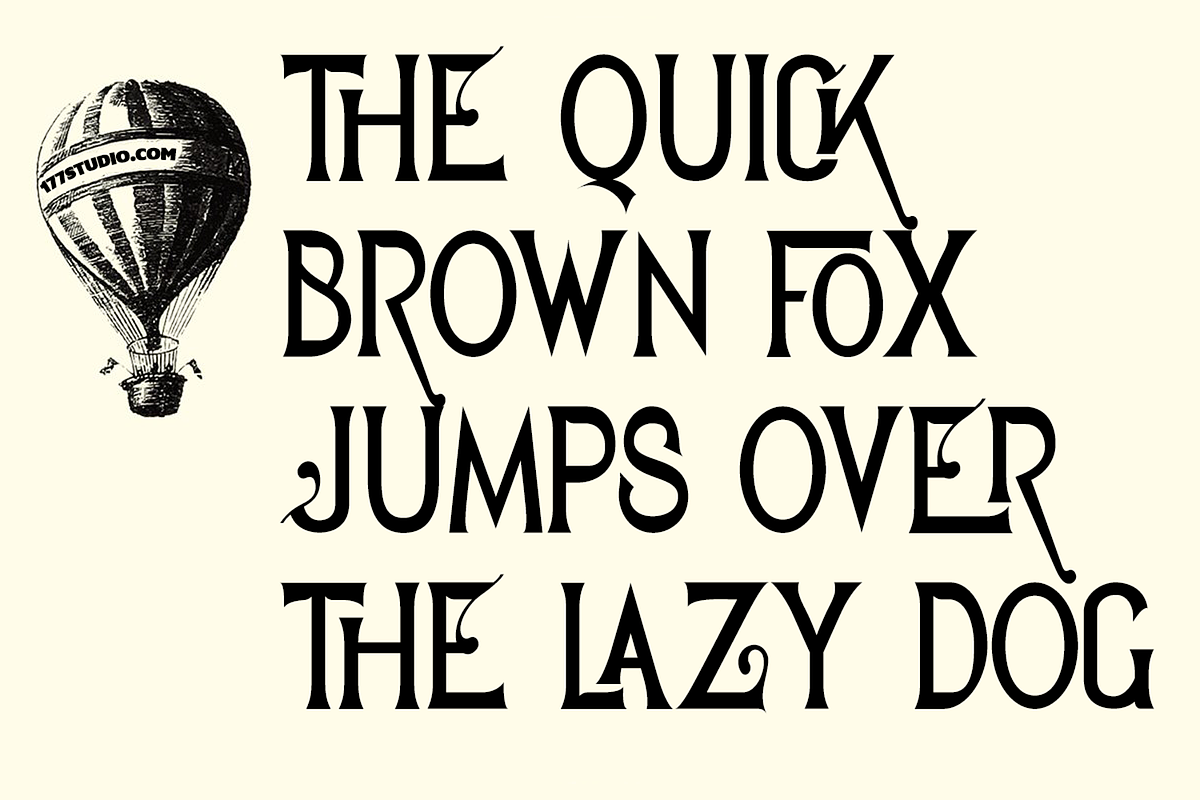 Geajer Font, a Serif Font by 177Studio (Photo 7 of 7)