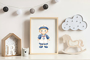 Sailor Clipart, Baby Nautical, an Illustration by CreationArt (Thumbnail 3 of 9)
