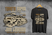 t-shirt design jdm car, a Pattern Graphic by borera studio (Thumbnail 1 of 4)