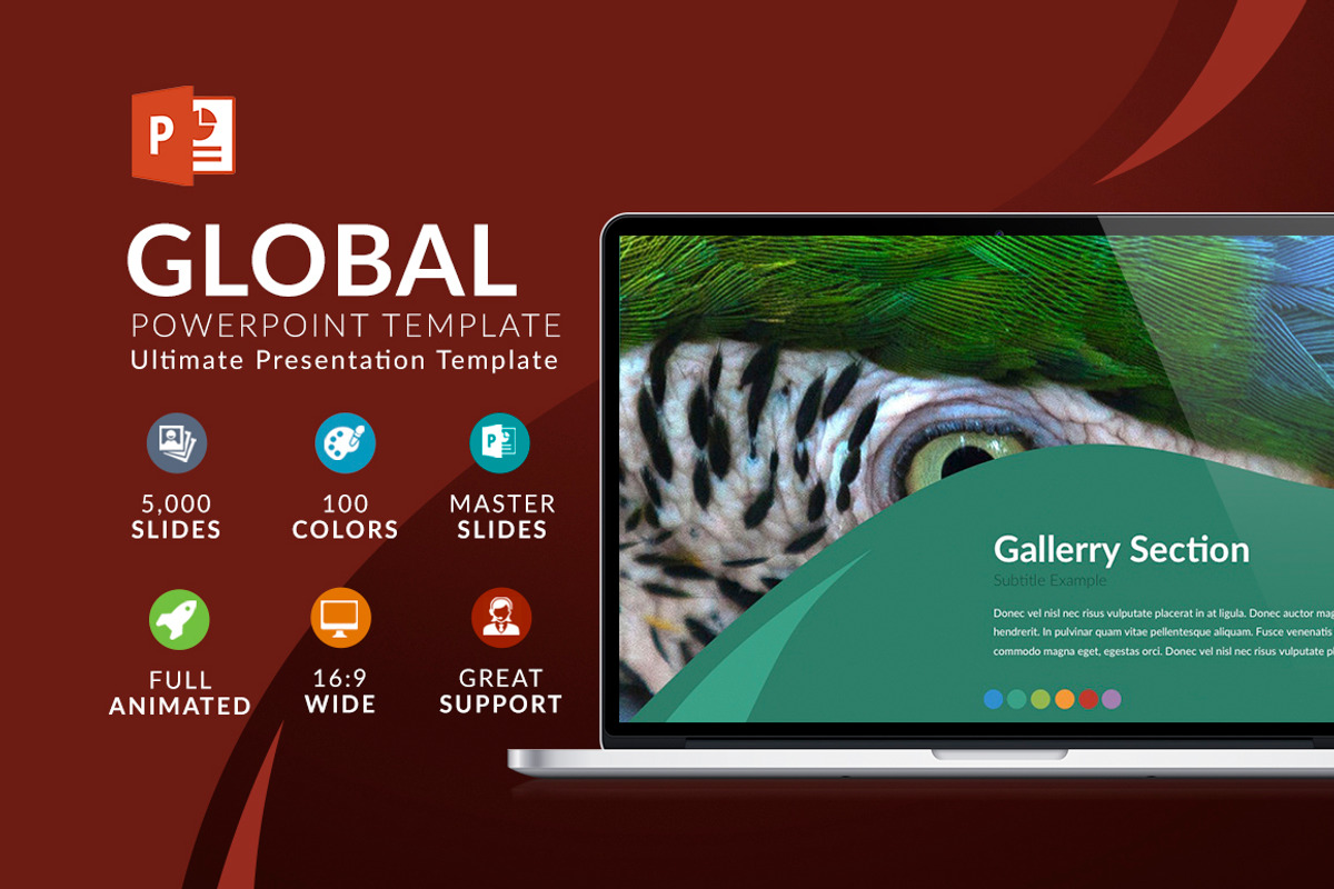 10 Master Powerpoint bundle, a Presentation Template by Zacomic Studios