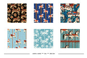 Carousel Horse Retro Art Designs, a Pattern Graphic by karenfoleyphoto (Thumbnail 5 of 7)