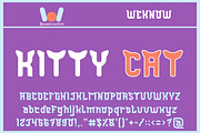 Kitty Cat font, a Font by weknow
