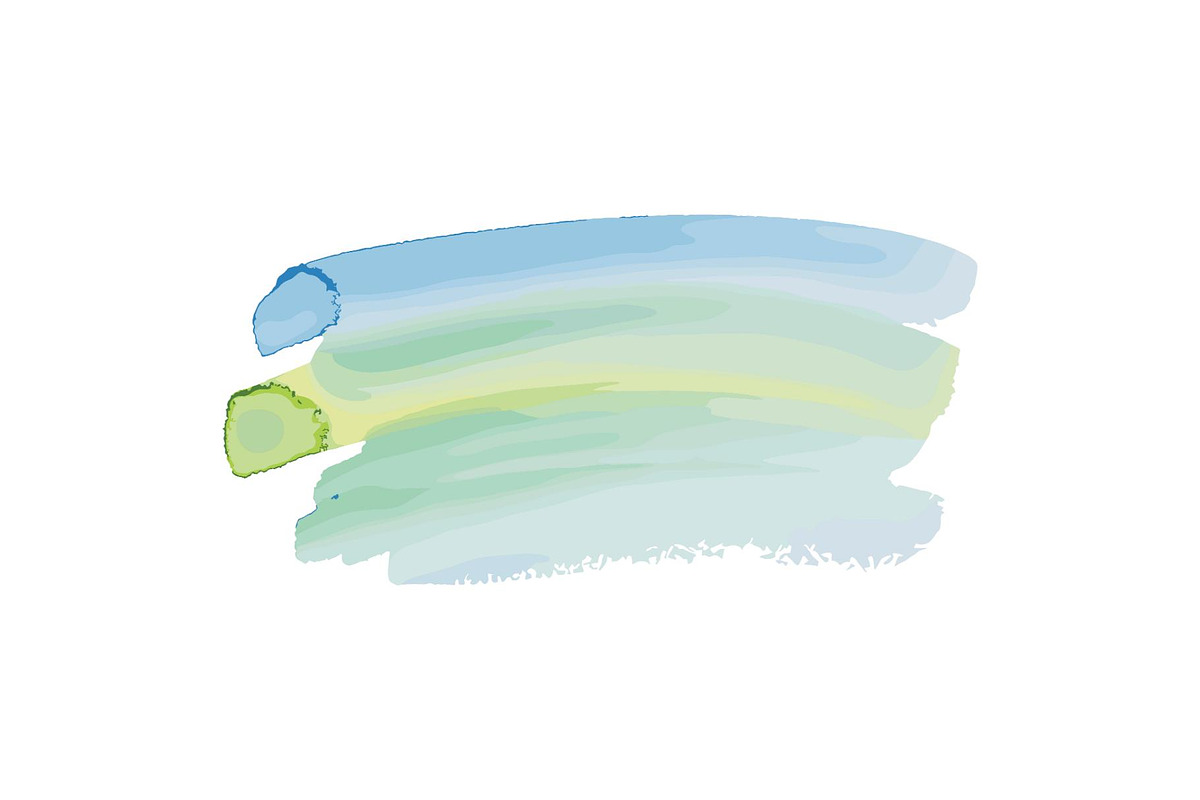 Soft Pastel Watercolor Brush Marks, a Decorative Illustration by Designer_Momina (Photo 10 of 11)