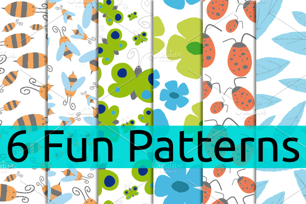 Fun Pattern, a Pattern Graphic by Luis Quesada Design (Photo 1 of 7)