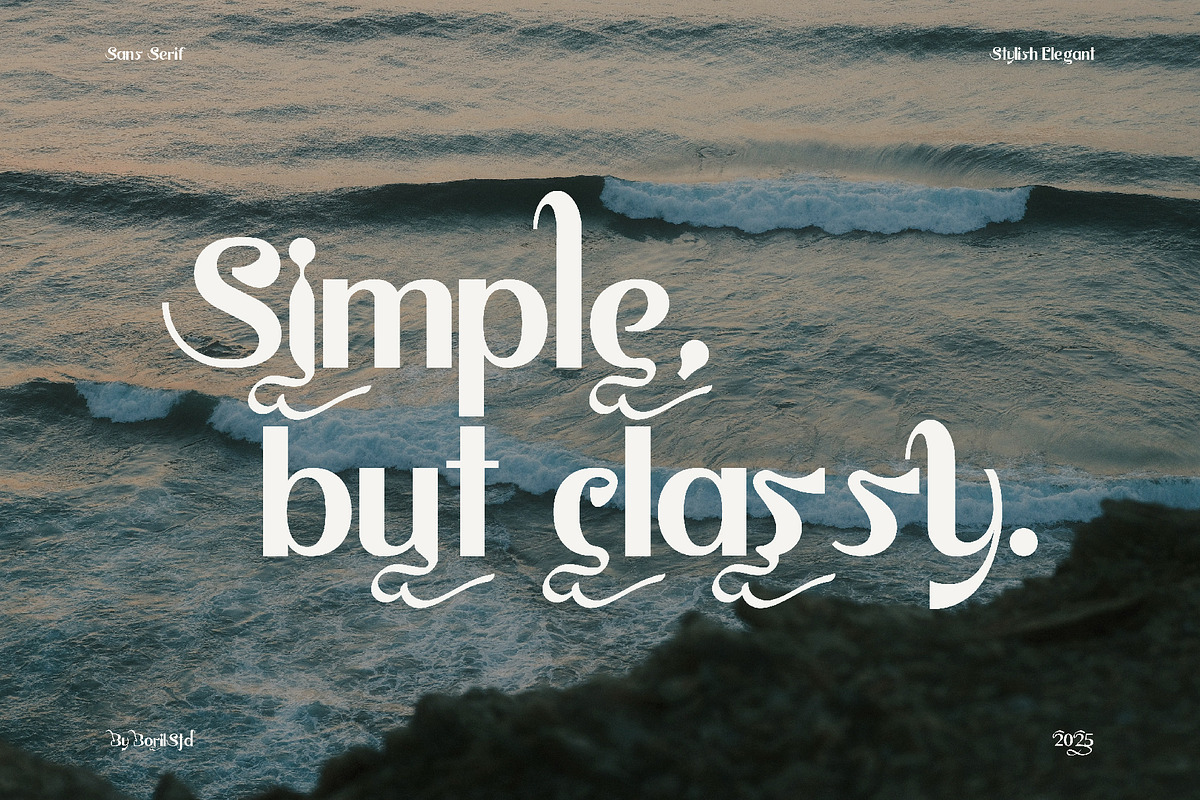 Geogic - Elegant Font, a Sans Serif Font by Boril Std (Photo 5 of 12)