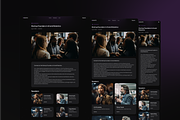 Innovate Conference Framer Template, a Templates & Theme by Kepler Design (Thumbnail 2 of 3)