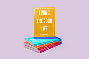 4 Book Box Set Mockup 6x9″ softcover, a Books & Magazine Mockup by Illusiongraphic (Thumbnail 4 of 20)