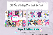 Winter Mountain & Ski Seamless Paper, a Pattern Graphic by Paper & Pattern Studio (Thumbnail 9 of 9)