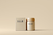 Ointment Balm Bottle Mockups, a Packaging Mockup by pmvch (Thumbnail 7 of 7)