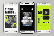 Modern Fashion Social Media Story, a Social Media Template by MightyDesign (Thumbnail 3 of 6)