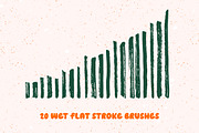 Illustrator Bristle Brushes 99x, a Brush Add-On by Esther Nariyoshi (Thumbnail 6 of 8)