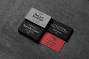 PM_BC/Ø4 - Business Cards Mockup, a Print Template by PinchesMockups© (Thumbnail 1 of 6)