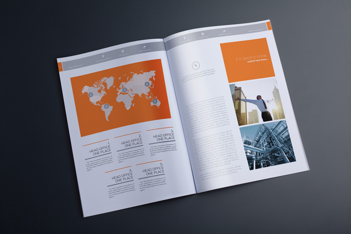 Rudanstudio Proposal Template, a Brochure Template by RudanStudio (Photo 4 of 17)