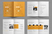 Corporate Annual Report Template, a Brochure Template by ContestDesign (Thumbnail 2 of 3)