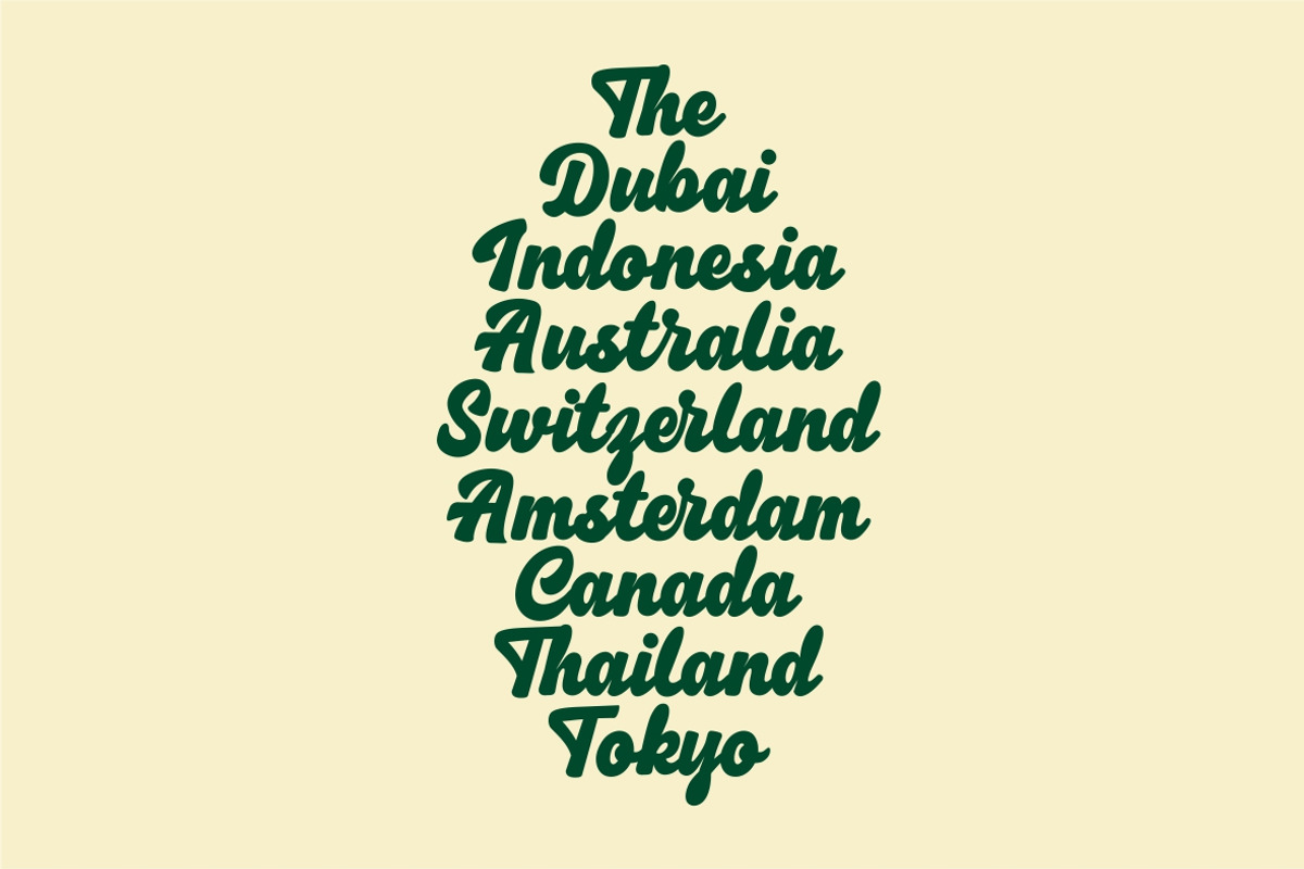 Black Candy – Bold Script Typeface, a Font by typeline studio (Photo 10 of 12)