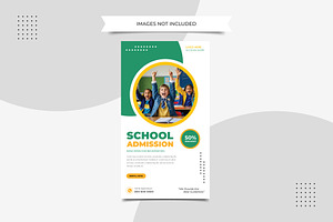 Back to School Social Media Banner, a Social Media Template by taieefbakshi