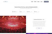 Event Organization PSD Template, a Websites & App Template by W3D Design (Thumbnail 2 of 4)