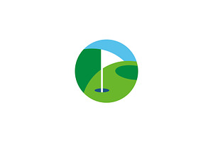Golf Logo, a Branding & Logo Template by Pure Design