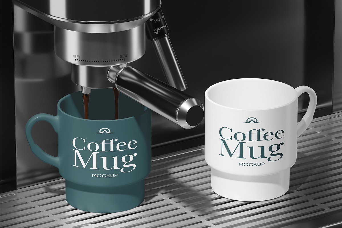 Coffee Mug Mockup, a Merchandise Mockup by Unerispace (Photo 2 of 5)