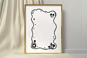 Doodle Halloween Frame SVG Bundle, an Object Graphic by FiveStarCrafting (Thumbnail 7 of 11)