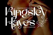 Grey Jewelry - Stylish Serif Font, a Serif Font by PutraCetol Studio (Thumbnail 6 of 11)