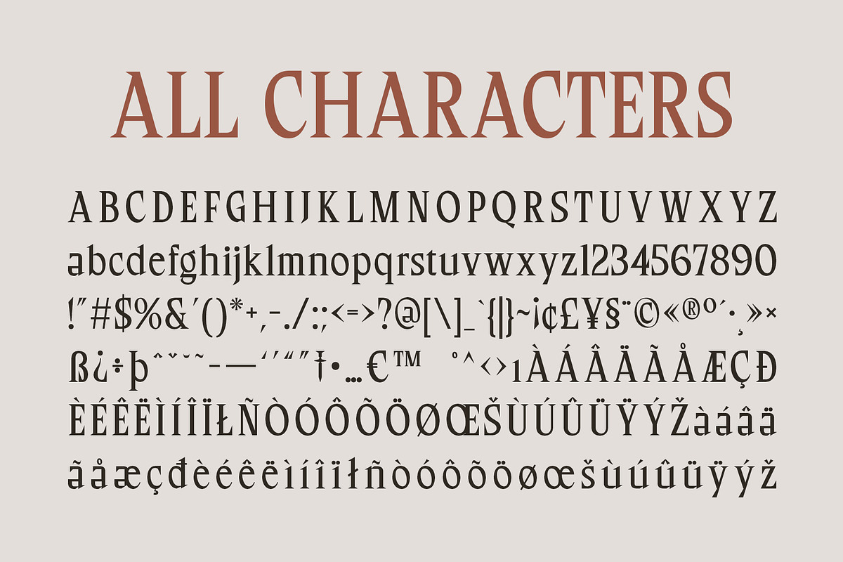 CS Percy – Serif Font, a Serif Font by Craft Supply Co. (Photo 8 of 8)